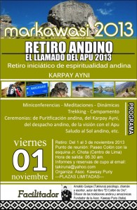 A propósito de mi viaje a Perú en noviembre&nbsp;2013