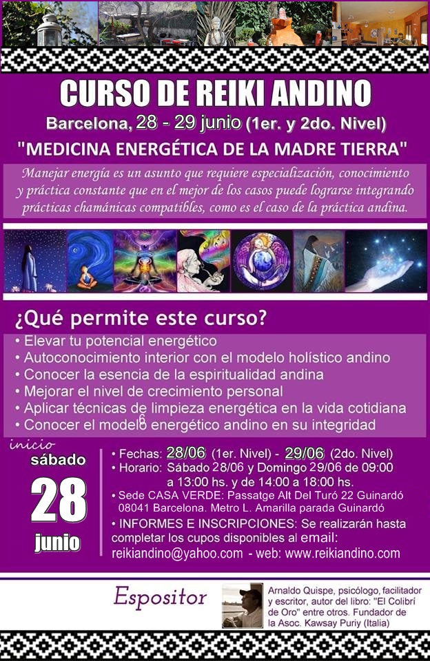 afiche reiki andino junio 14