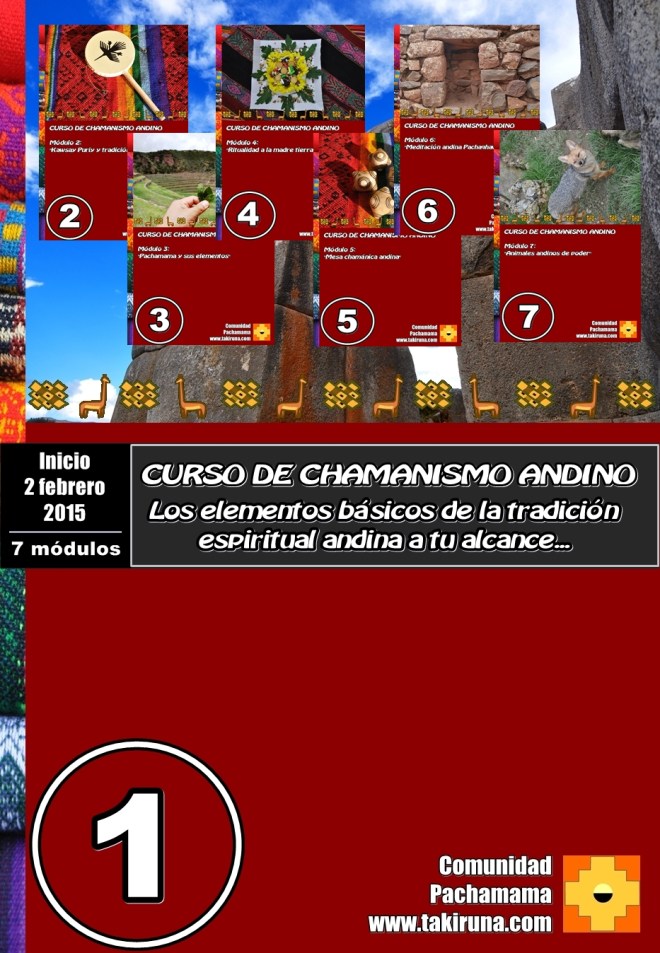 Tercer ciclo del Curso de Chamanismo Andino inicia:&nbsp;2015