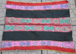 Mastana para la mesa andina Q'ero