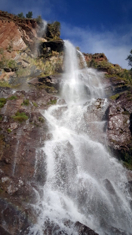 cascada de la sirena calca