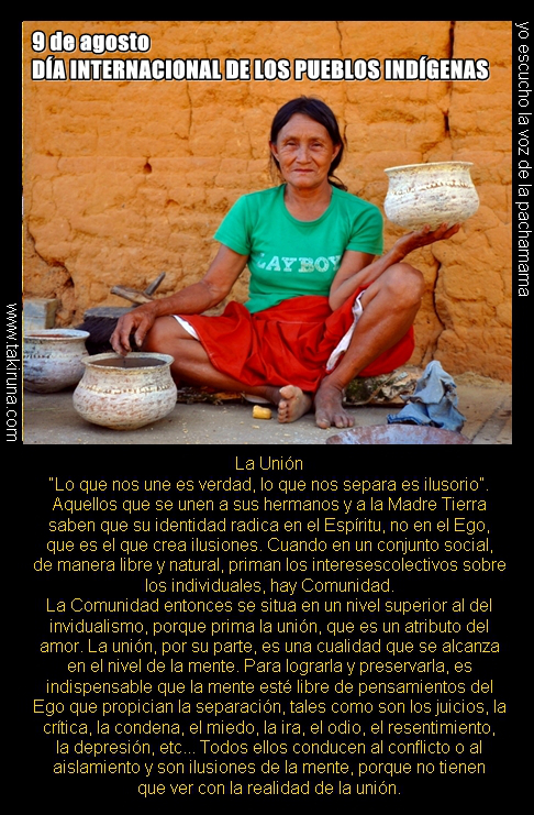 9 de agosto: Día internacional de los pueblos&nbsp;indígenas