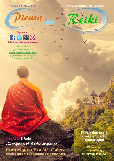 Reiki Andino en la Revista «Piensa en Reiki» – Mayo&nbsp;2017