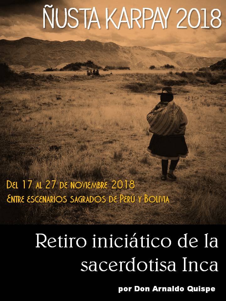 Ñusta Karpay, retiro de noviembre 2018 – Nota de&nbsp;prensa